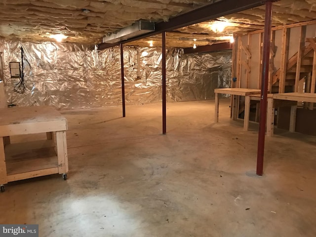 27 Kleis Rd, Severna Park, MD 21146 - view of unfinished below grade area