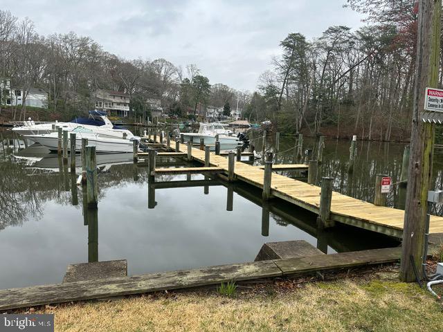 27 Kleis Rd, Severna Park, MD 21146 - dock featuring a water view