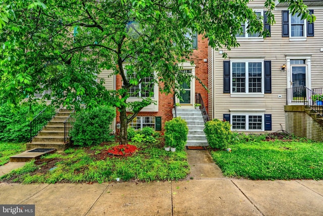 1713 Sea Pine Cir, Severn, MD 21144 - townhome / multi-family property with stairway