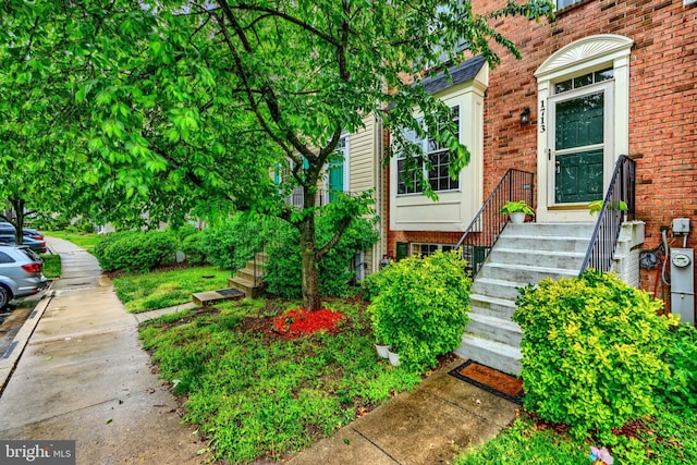 1713 Sea Pine Cir, Severn, MD 21144 - view of exterior entry featuring brick siding