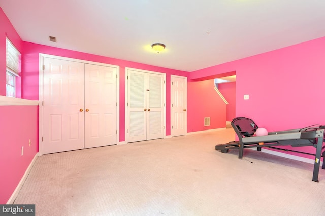 1713 Sea Pine Cir, Severn, MD 21144 - sitting room with baseboards and carpet flooring