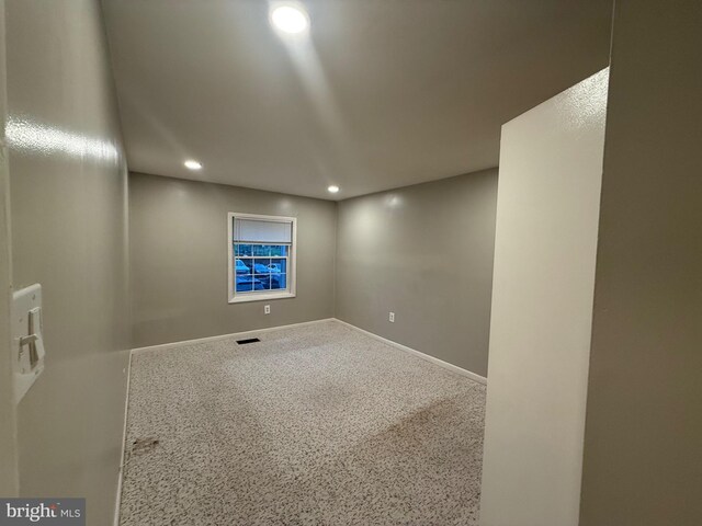 9200 Bridle Path Ln Unit E, Laurel, MD 20723 - unfurnished room with recessed lighting and baseboards