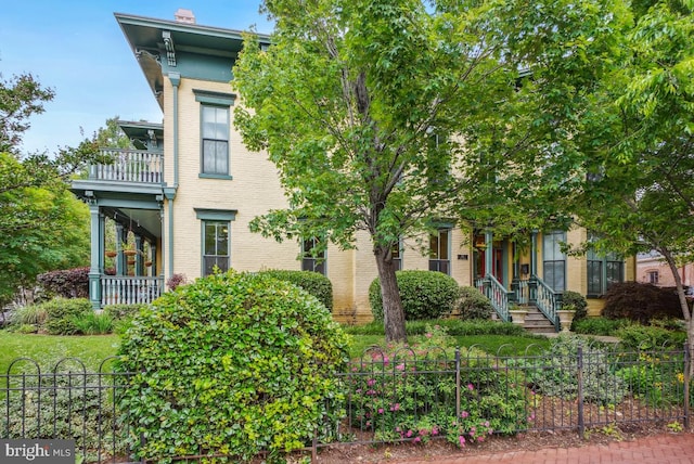 531 T St NW Unit 101, Washington, DC 20001 - view of front of house with brick siding and a balcony