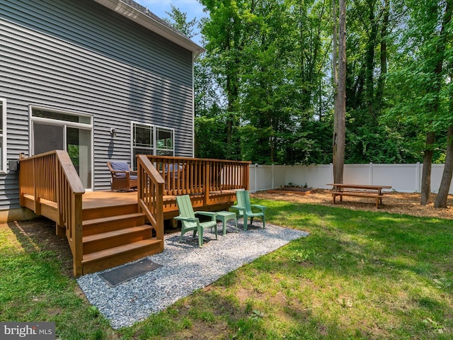 933 Winding Rd, Edgewater, MD 21037 - view of wooden deck