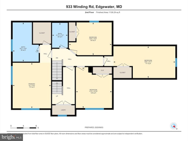 933 Winding Rd, Edgewater, MD 21037 - floor plan / room layout