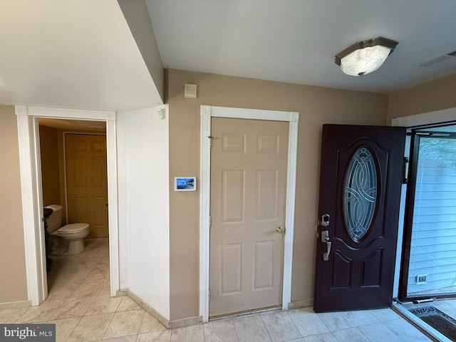 15 E Park Rd, Newtown, PA 18940 - foyer featuring baseboards and light tile patterned floors