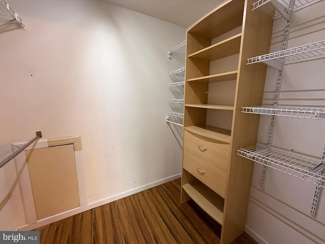 15 E Park Rd, Newtown, PA 18940 - spacious closet featuring wood finished floors