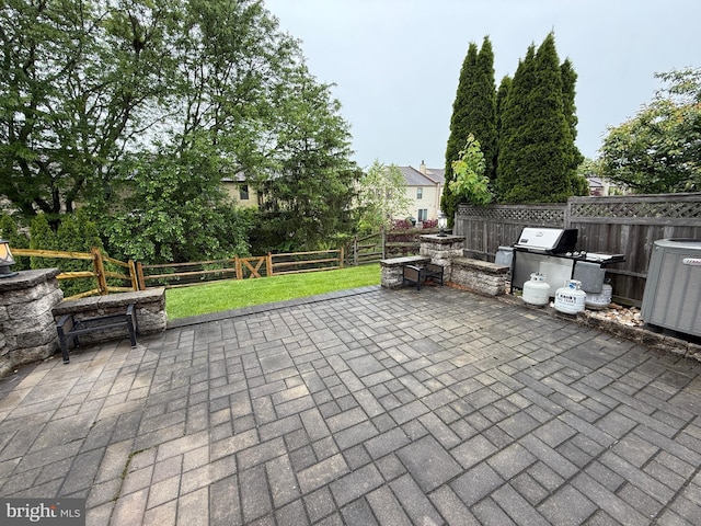 15 E Park Rd, Newtown, PA 18940 - view of patio / terrace featuring cooling unit