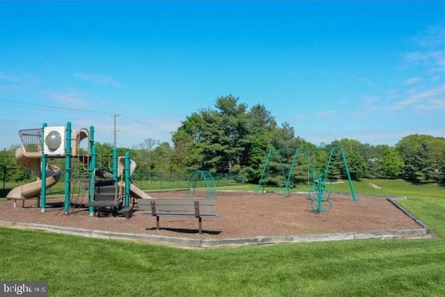 15 E Park Rd, Newtown, PA 18940 - community playground with a lawn