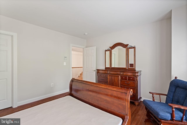 4729 Grand Masters Way, Woodbridge, VA 22192 - bedroom featuring dark wood-type flooring and baseboards
