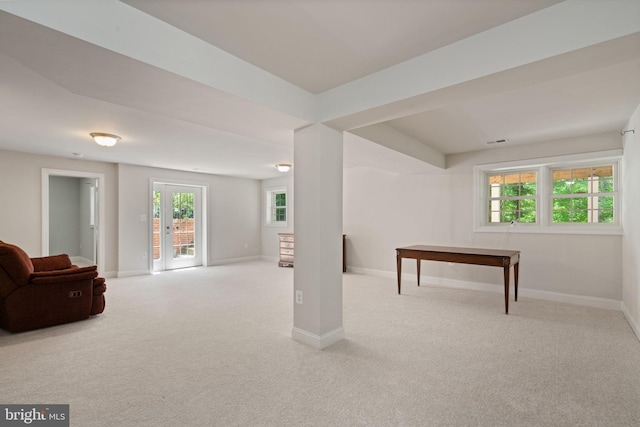 4729 Grand Masters Way, Woodbridge, VA 22192 - below grade area with carpet flooring