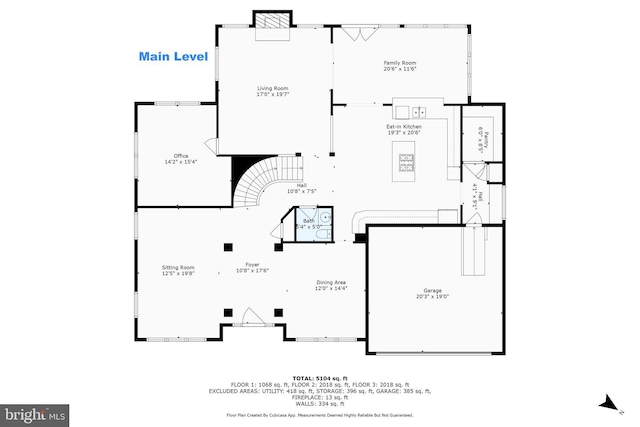 4729 Grand Masters Way, Woodbridge, VA 22192 - view of home floor plan
