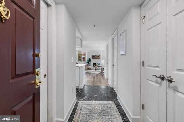 1276 N Wayne St Unit 300, Arlington, VA 22201 - entryway with baseboards