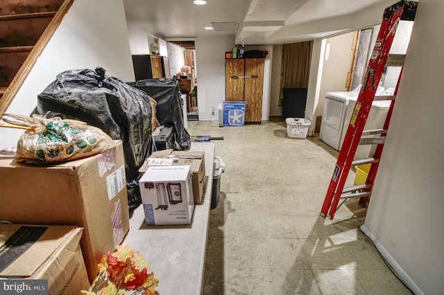 2828 Pelham Ave, Baltimore, MD 21213 - finished basement featuring recessed lighting