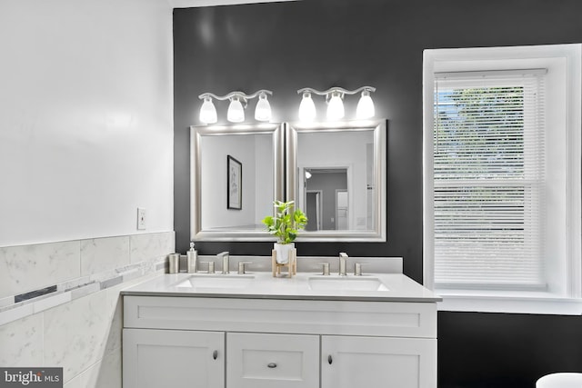 1330 Aisquith St, Baltimore, MD 21202 - full bathroom with double vanity