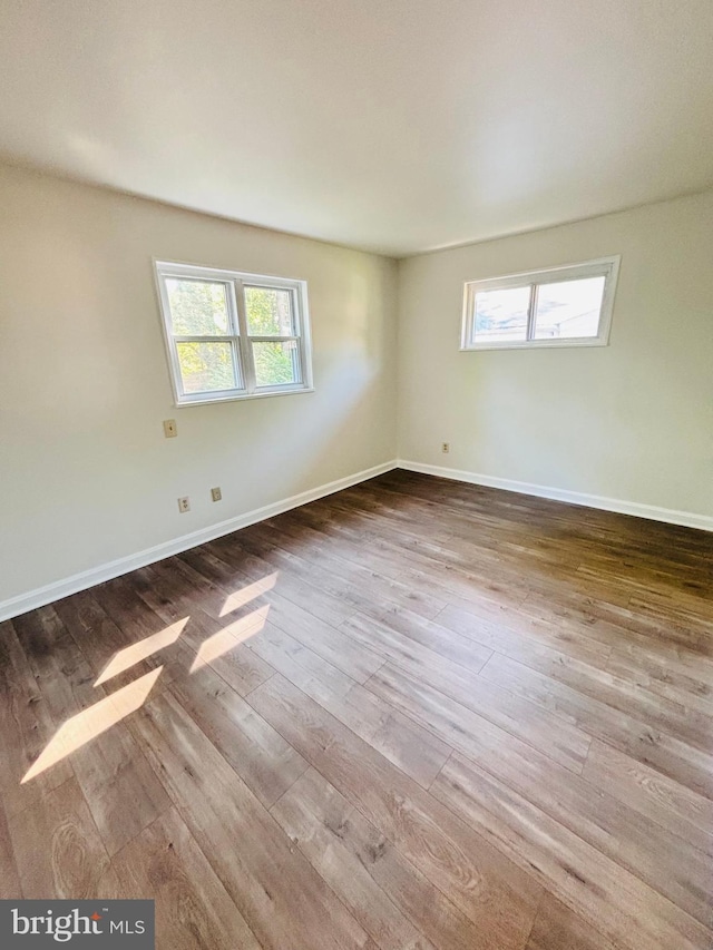 13015 Estelle Rd, Silver Spring, MD 20906 - spare room featuring hardwood / wood-style flooring and baseboards