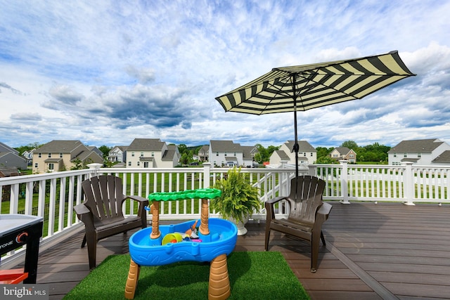 24 Furlong Rd, Douglassville, PA 19518 - deck with a residential view
