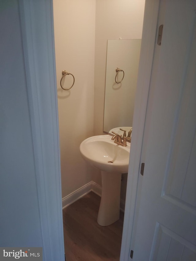 10019 Maids Fancy Way, Hagerstown, MD 21740 - bathroom with wood finished floors and baseboards