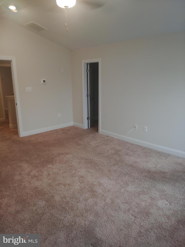 10019 Maids Fancy Way, Hagerstown, MD 21740 - carpeted spare room featuring baseboards and ceiling fan