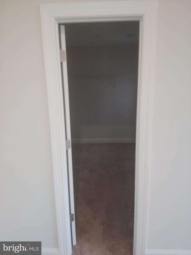 10019 Maids Fancy Way, Hagerstown, MD 21740 - hallway with carpet flooring and baseboards
