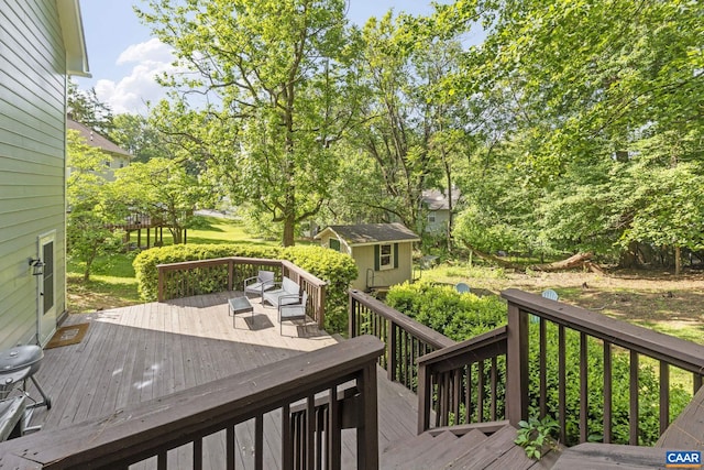 676 Victorian Ct, Charlottesville, VA 22901 - view of wooden terrace