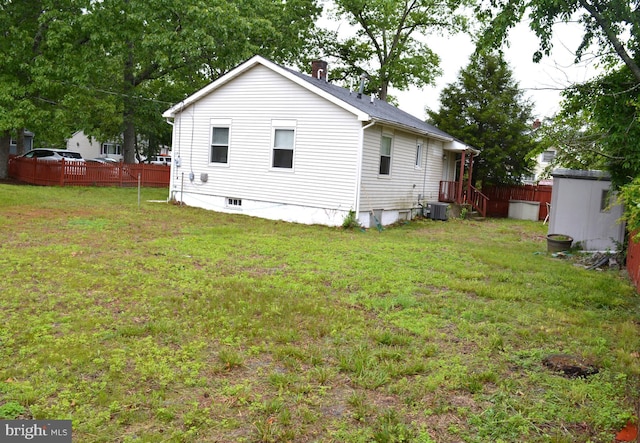 23 Foxglove St, Browns Mills, NJ 08015 - back of house with central AC