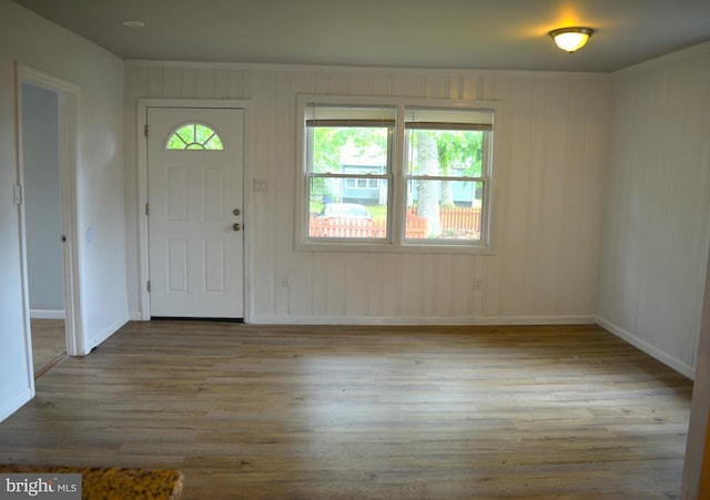 23 Foxglove St, Browns Mills, NJ 08015 - entrance foyer with wood finished floors and baseboards
