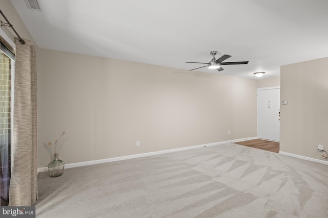 411 N Stiles Ave Unit A5, Maple Shade, NJ 08052 - spare room with carpet and a ceiling fan