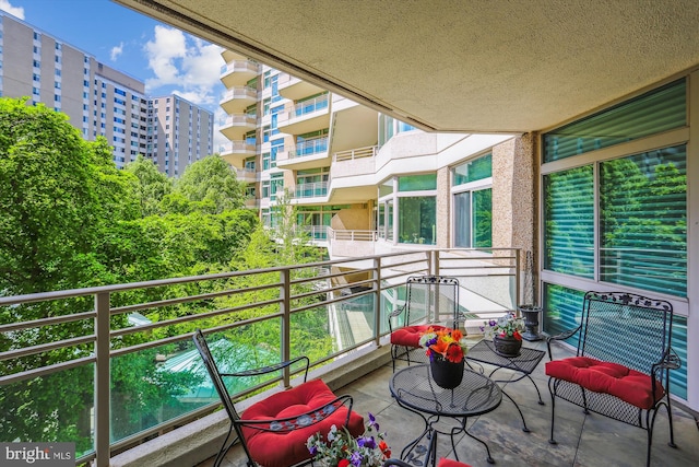 5610 Wisconsin Ave Unit 406, Chevy Chase, MD 20815 - view of balcony