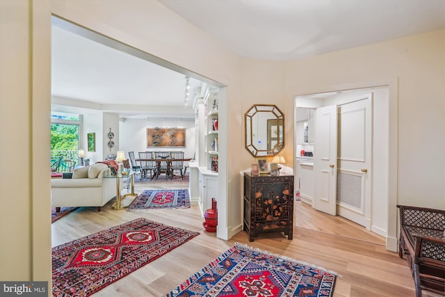 5610 Wisconsin Ave Unit 406, Chevy Chase, MD 20815 - entrance foyer with wood finished floors