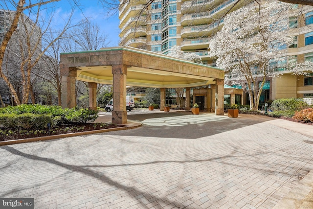 5610 Wisconsin Ave Unit 406, Chevy Chase, MD 20815 - view of home's community with decorative driveway