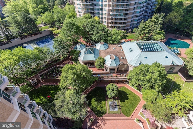 5610 Wisconsin Ave Unit 406, Chevy Chase, MD 20815 - aerial view