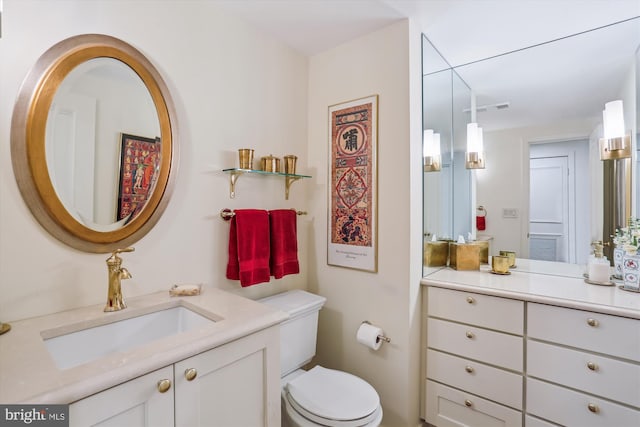 5610 Wisconsin Ave Unit 406, Chevy Chase, MD 20815 - bathroom with vanity and toilet