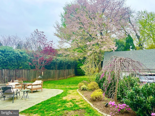 4305 Bradley Ln, Chevy Chase, MD 20815 - view of yard with a patio