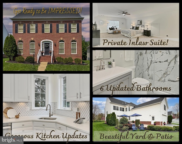 23219 Christopher Thomas Ln, Brambleton, VA 20148 - view of a document with a collage of images