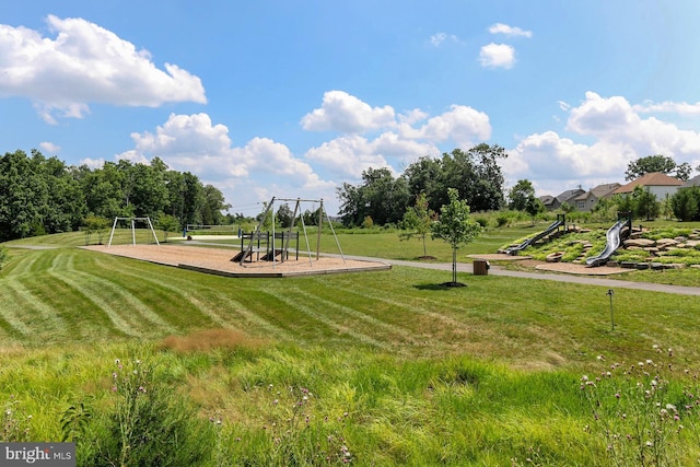 23219 Christopher Thomas Ln, Brambleton, VA 20148 - community playground with a lawn