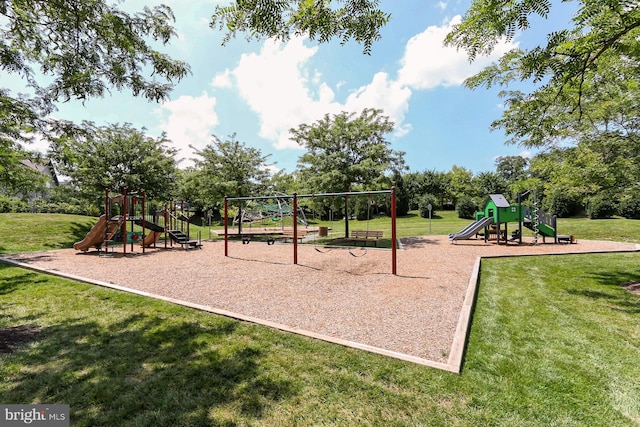 23219 Christopher Thomas Ln, Brambleton, VA 20148 - community playground with a yard