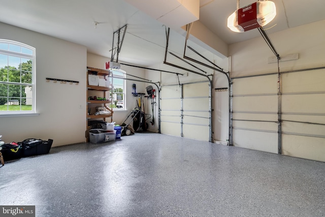 6422 Hard Bargain Cir, Indian Head, MD 20640 - garage with a garage door opener