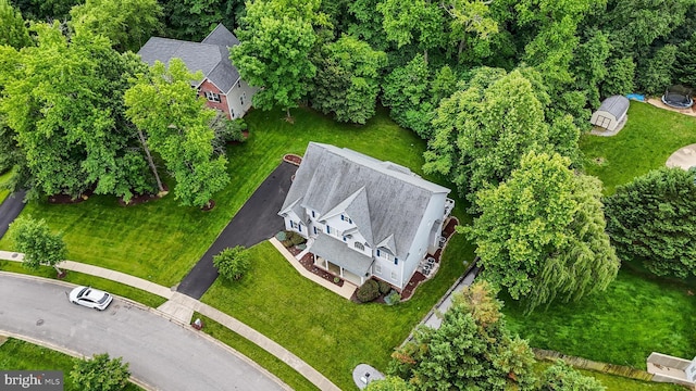 6422 Hard Bargain Cir, Indian Head, MD 20640 - view from above of property