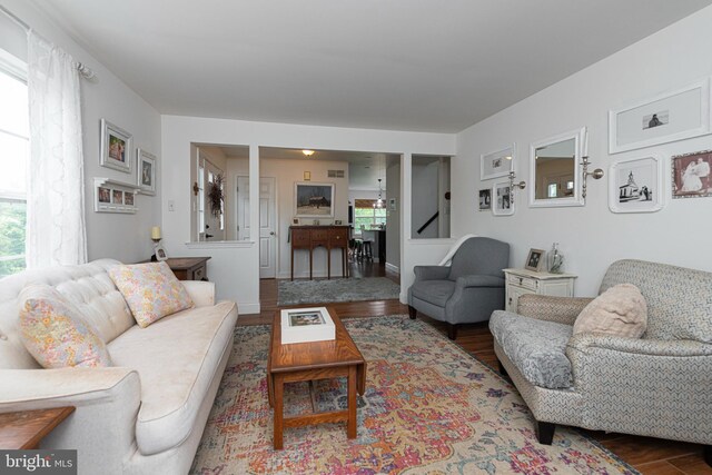 706 Melvin Rd, Telford, PA 18969 - living area with wood finished floors