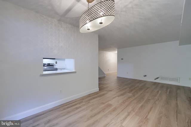 1134 Fox Run, Reading, PA 19606 - unfurnished living room featuring wood finished floors and baseboards