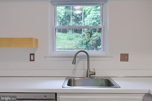 1134 Fox Run, Reading, PA 19606 - kitchen view of a sink, light countertops, and dishwasher