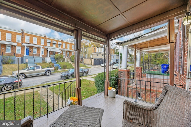 904 N Rosedale St, Baltimore, MD 21216 - porch featuring a residential view