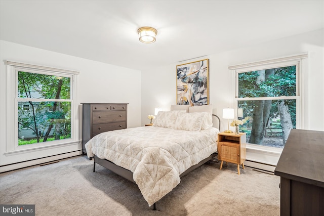 3117 Port Way, Annapolis, MD 21403 - bedroom featuring a baseboard radiator and multiple windows