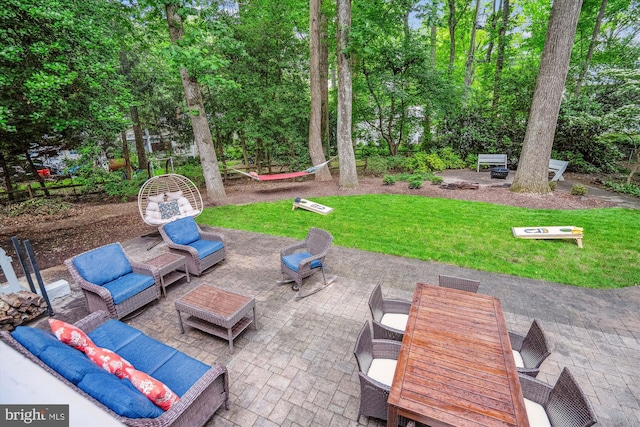 3117 Port Way, Annapolis, MD 21403 - view of patio / terrace with view of scattered trees