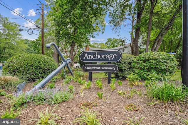 3117 Port Way, Annapolis, MD 21403 - view of community / neighborhood sign