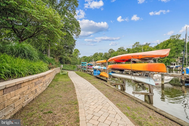 3117 Port Way, Annapolis, MD 21403 - dock area with boat lift and a water view