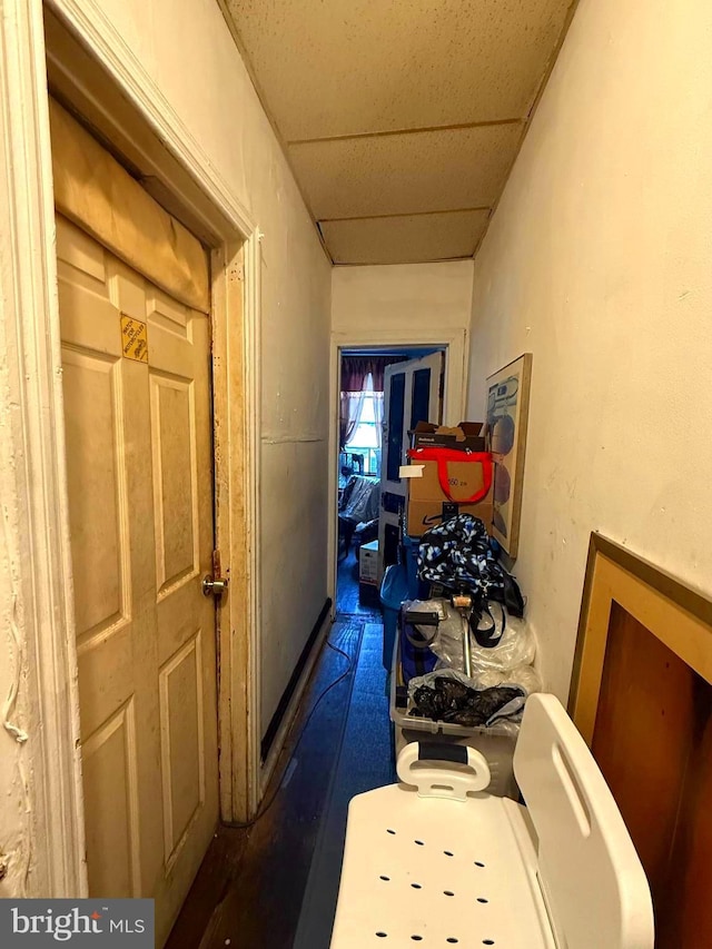 2122 W Toronto St, Philadelphia, PA 19132 - hall with a drop ceiling