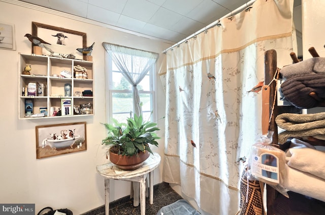 2241 Craley Rd, Windsor, PA 17366 - doorway featuring crown molding and granite tiled floors