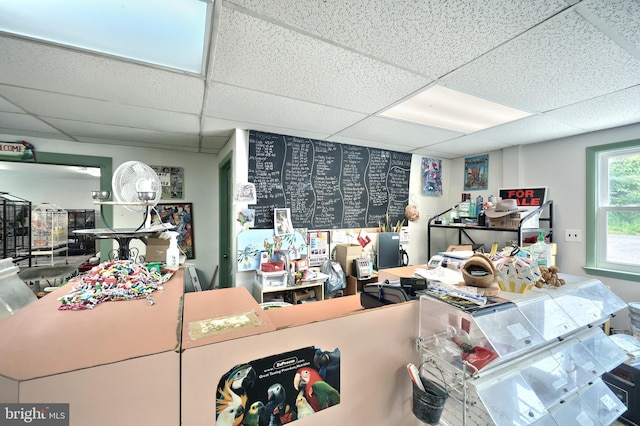 2241 Craley Rd, Windsor, PA 17366 - office featuring a drop ceiling